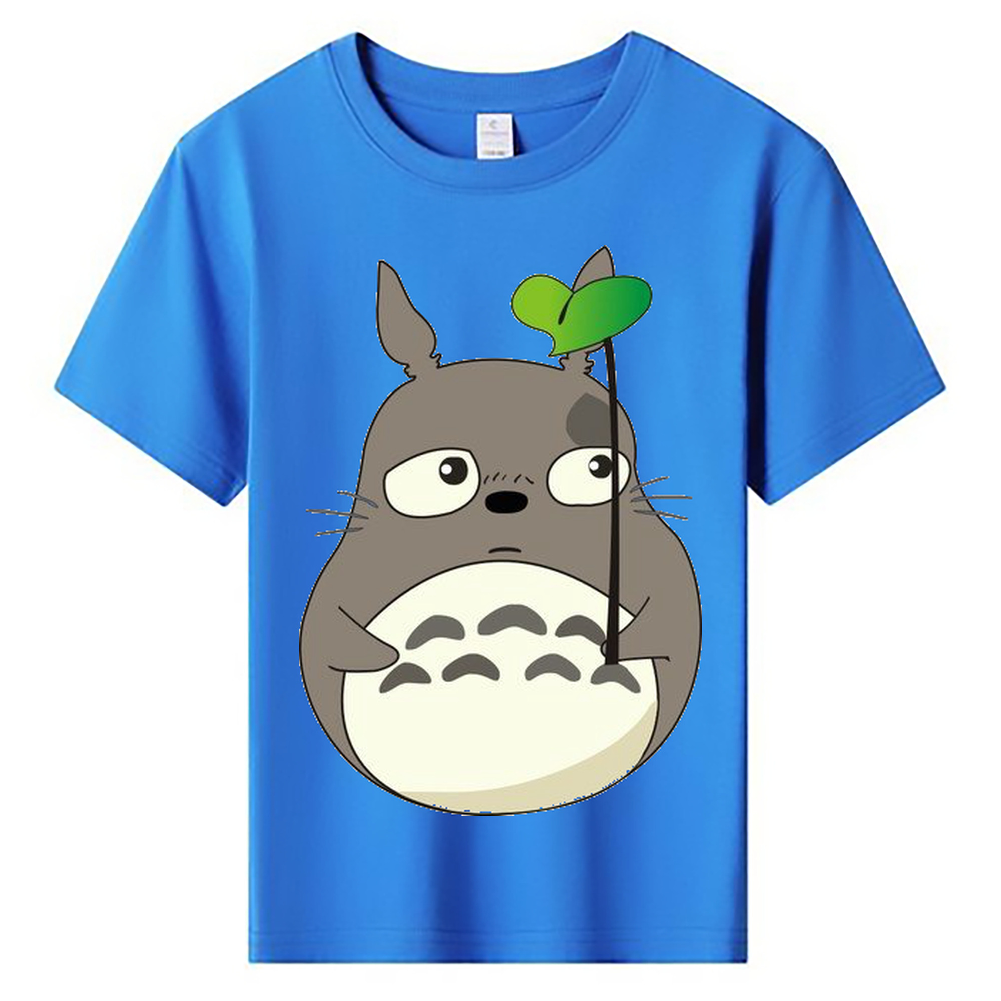（画像用） となりのトトロ 草壁メイ 草壁サツキ My Neighbor Totoro Satsuki Kusakabe Mei Kusakabe 綿100％キッズTシャツ（フロントプリント）